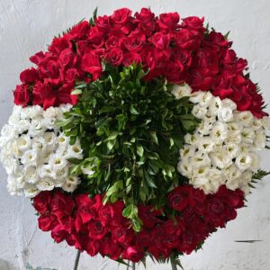 Coroa de Flores Libano( Tam Grande) 