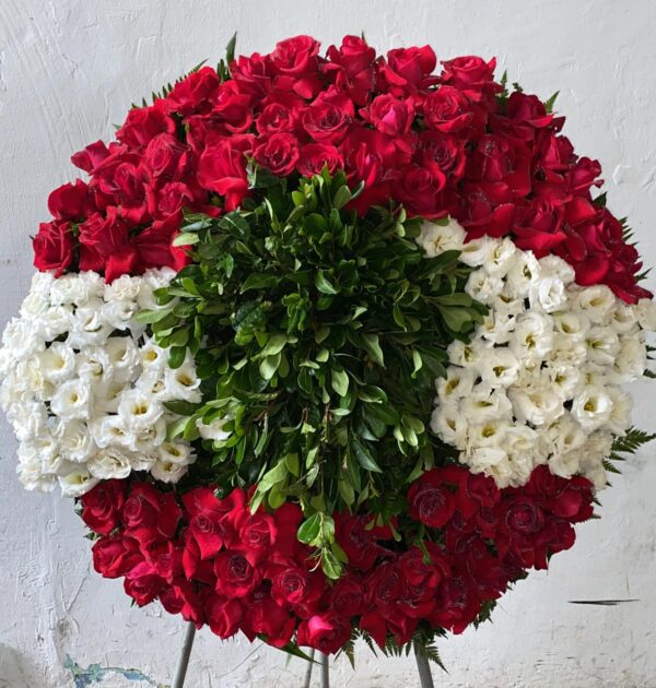 Coroa de Flores Libano( Tam Grande) 