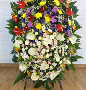Coroa de Flores Empresa Premium 24h